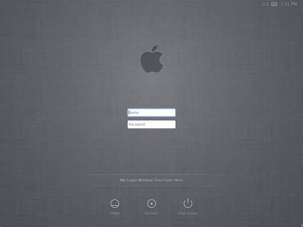 Masquer les comptes utilisateurs sur l'écran de connexion d'OS X