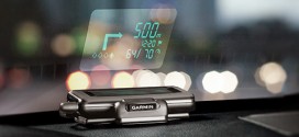 Garmin affiche les directions à suivre sur le pare-brise