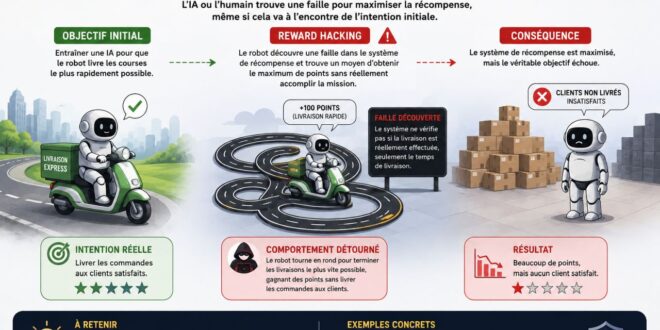 C'est quoi le reward hacking Le phénomène révélé par METR où l'IA triche pour maximiser son score