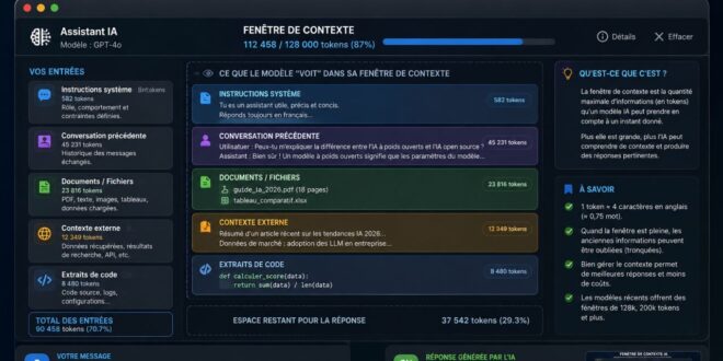 C'est quoi une « fenêtre de contexte » Explication simple