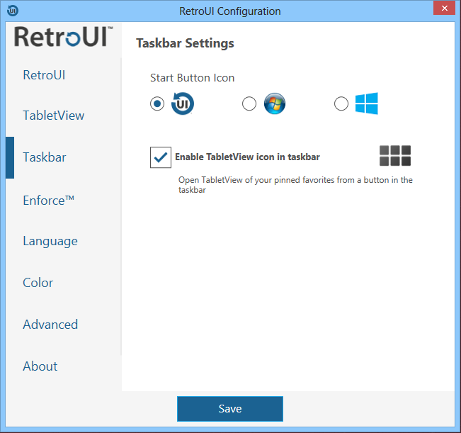 RetroUI Pro exécutent les applications metro au bureau - Tech-Connect