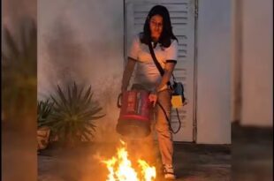 Elle éteint le feu avec du son : comment Ángela Karime, 16 ans, a inventé l'extincteur acoustique Vortex Tech
