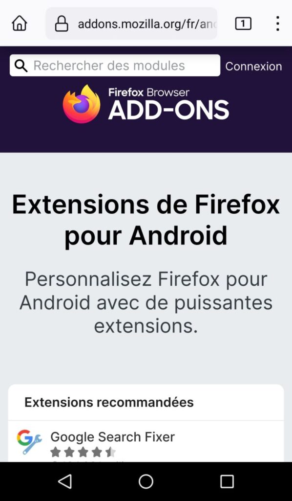Firefox pour Android : 400 extensions complètes pour conquérir de nouveaux utilisateurs !