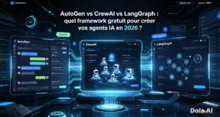 AutoGen vs CrewAI vs LangGraph : quel framework gratuit pour créer vos agents IA en 2026 ?