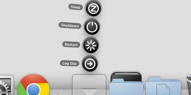 Déconnexion, Veille, Arrêt et redémarrage d'OS X à partir du Dock