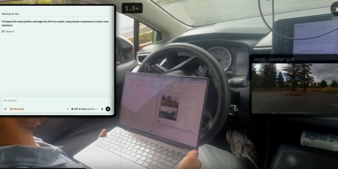 GPT-6 Astra au volant seule IA à boucler le test Corolla