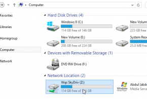 Mapper un dossier SkyDrive Comme un lecteur réseau sur Windows 8 et RT