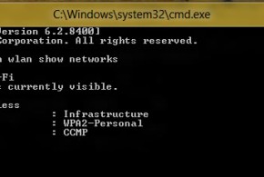 Comment se connecter en ligne de commande au réseau Wi-Fi sous Windows