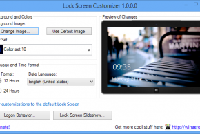 Changer automatiquement le fonds d'écran de verrouillage sur Windows 8