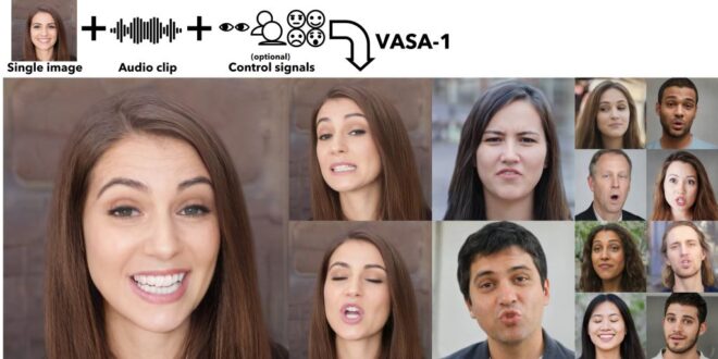 Microsoft VASA-1 l'IA qui fait parler vos photos comme de vraies personnes