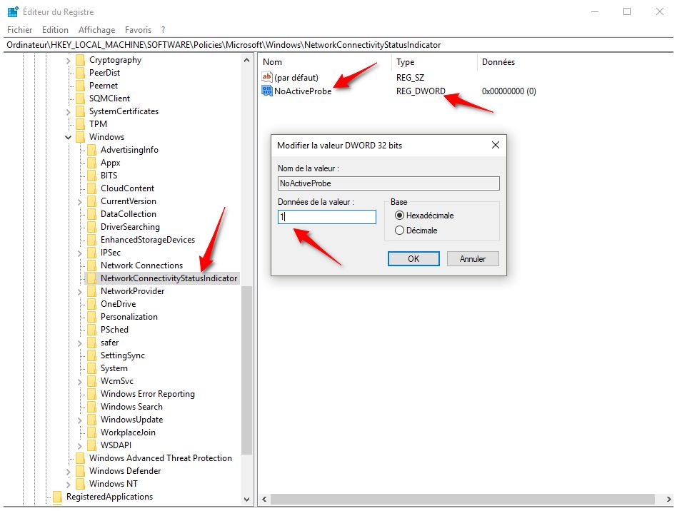 Connexion automatique impossible à un réseau WI-FI sur Windows 10