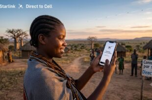 Starlink + Airtel en Afrique votre smartphone capte le satellite, la révolution de la connexion rurale est là