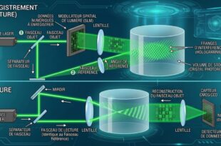 Stockage holographique et si vos données tenaient dans un grain de sucre