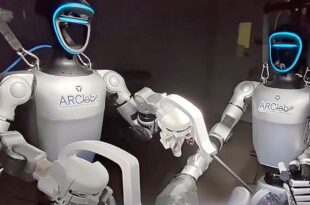Un robot humanoïde opère un porc à distance la chirurgie du futur a commencé