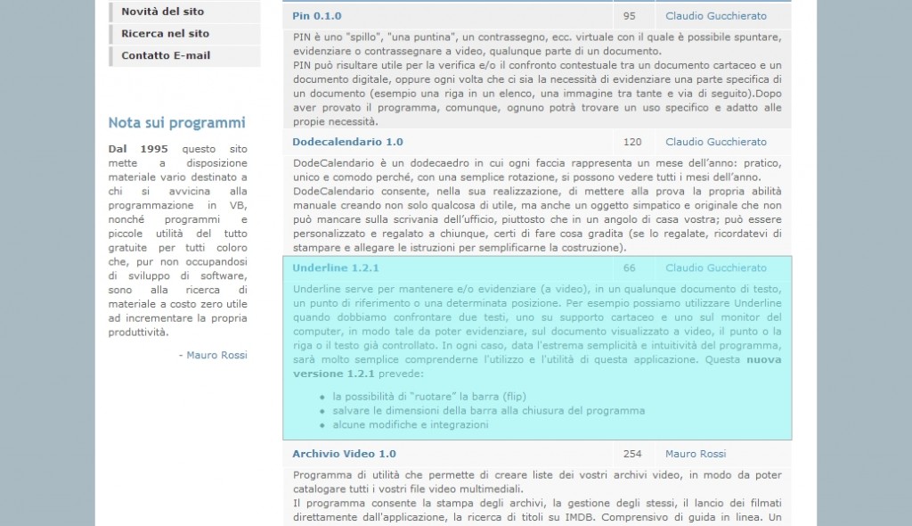 Underline met en évidence les applications dans Windows