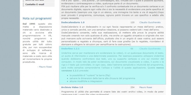 Underline met en évidence les applications dans Windows