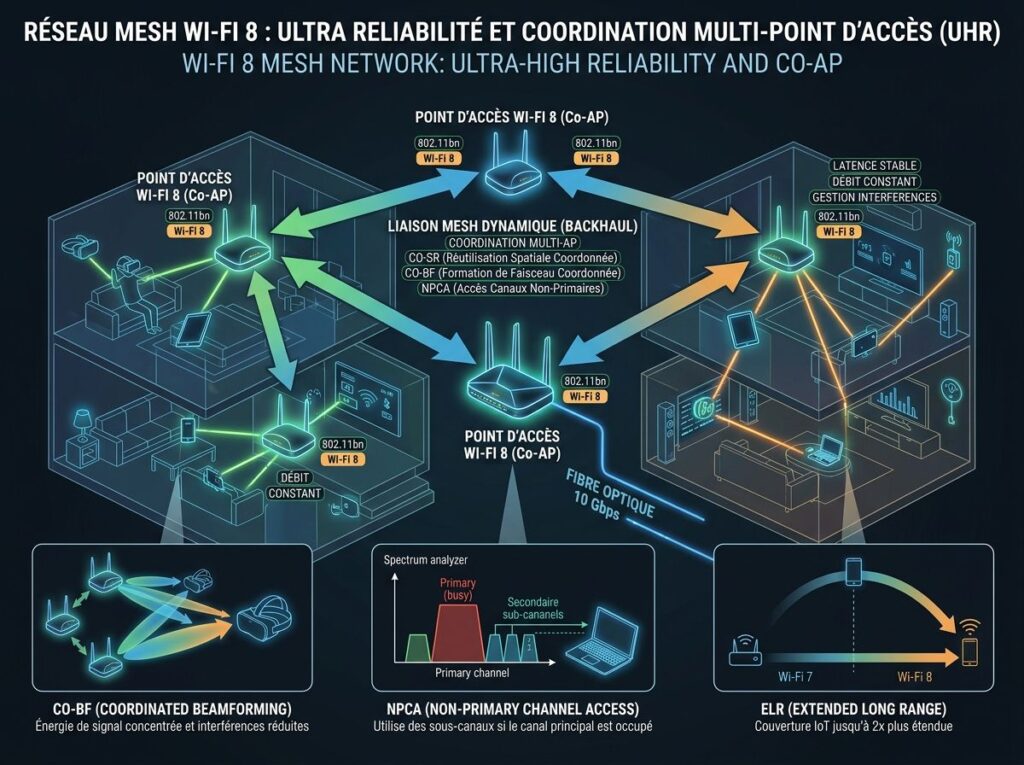 Wi-Fi 8 Mesh la nouveauté qui change (presque) tout
