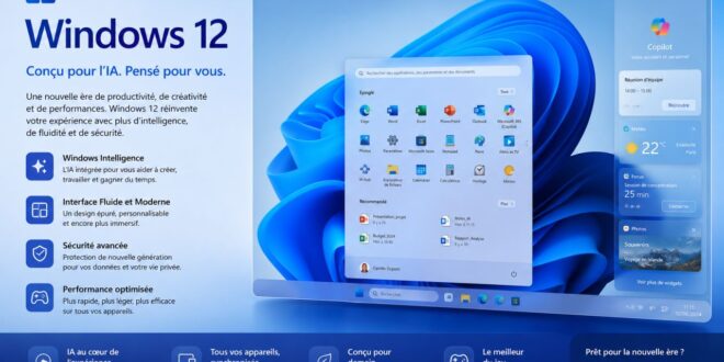 Windows 12 ce qu'on sait déjà, faut-il s'inquiéter ou se réjouir