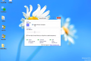 Activer l'effet de transparence Aero sur Windows 8 et 8.1