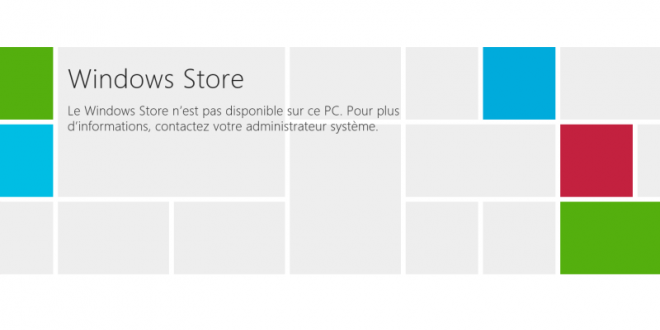 Comment désactiver Windows Store dans Windows 8