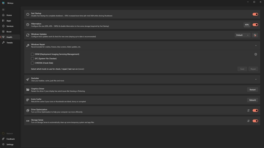 Wintoys : Une application Windows 10 et 11 indispensable pour la maintenance et l'optimisation du PC