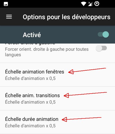 Fonctionnalités cachées sur Android