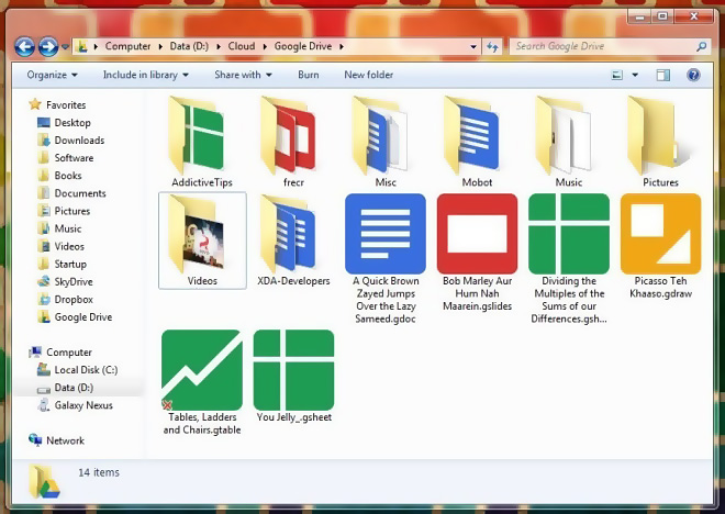 client Windows de Google Drive