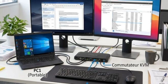 Station d'accueil USB ou KVM : lequel choisir vraiment ?