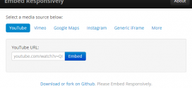 Rendre le code YouTube, Instagram, Google Maps et Vimeo responsive