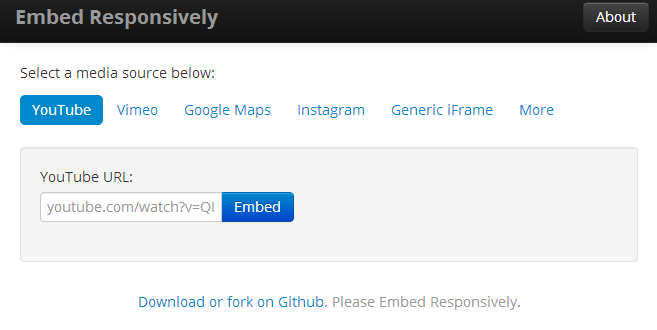 Rendre le code YouTube, Instagram, Google Maps et Vimeo responsive