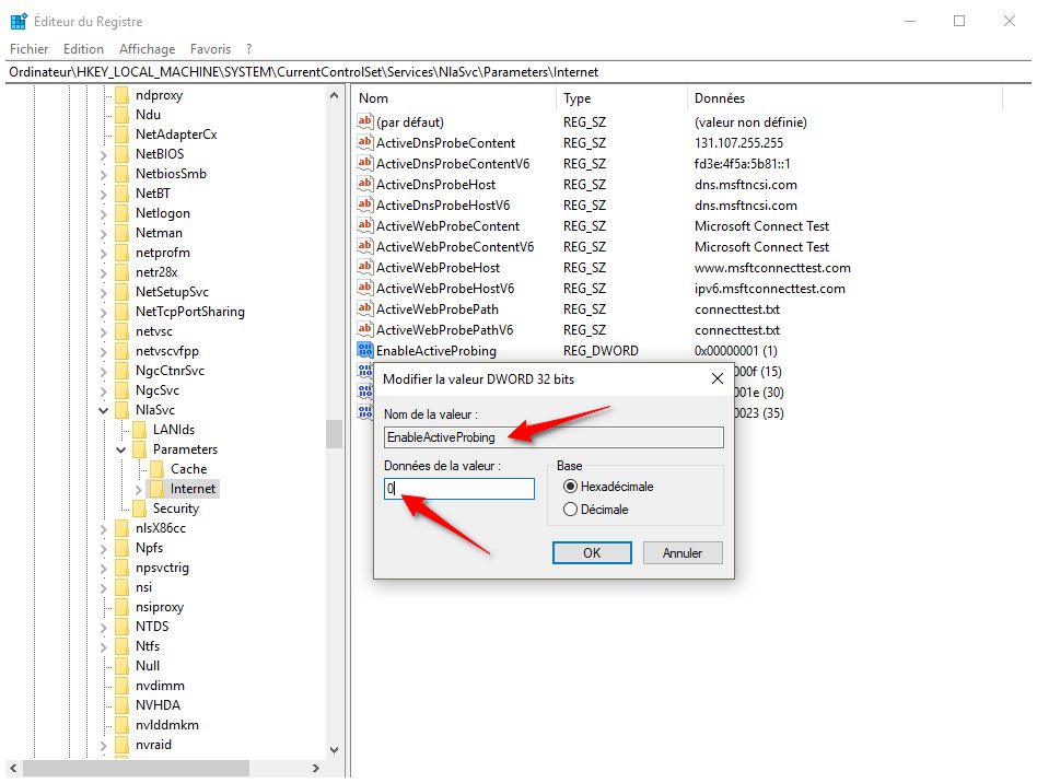 Connexion automatique impossible à un réseau WI-FI sur Windows 10