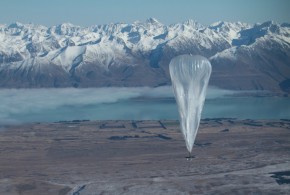 Google utilise des ballons pour offrir de l'internet haut débit