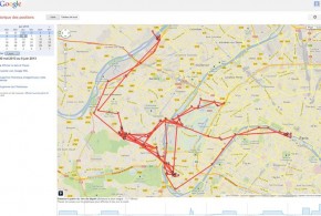 Afficher et supprimer l'historique des positions de Google