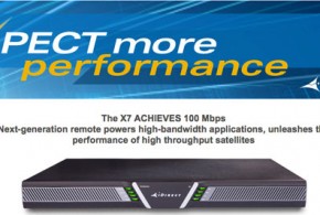 iDirect dévoile un nouveau routeur qui peut atteindre 100 Mbps
