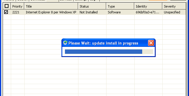 Mettre à jour plusieurs PC Windows en mode hors connexion