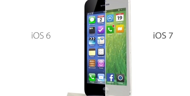 Changer l'apparence d'iOS 6 en iOS 7