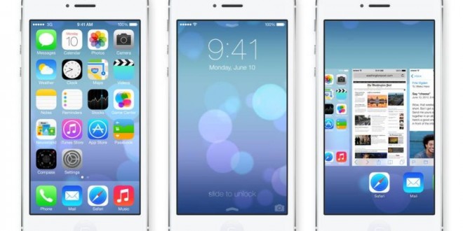 Mettre à jour votre iPhone ou ipad vers iOS 7