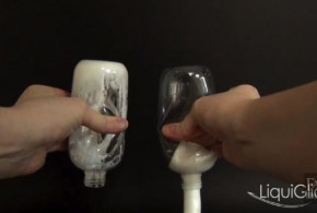 Videz complètement votre bouteille avec LiquiGlide