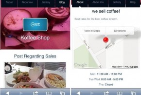 M.dot vous permet de créer un site mobile sur votre iPhone