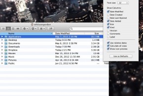 Voir la taille de tous vos dossiers dans le Finder