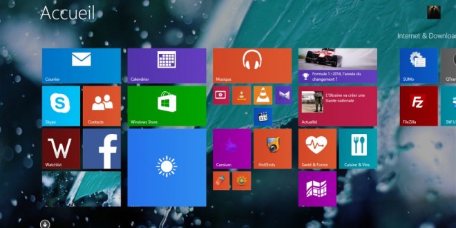 Sauvegarder et restaurer l'écran de démarrage metro de Windows 8.1