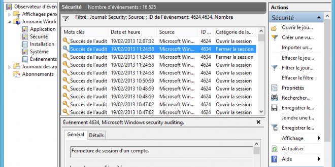 Comment connaître qui s'est connecté à votre Windows 8 et quand